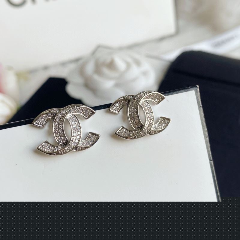 Ch*el earrings